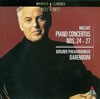 　バレンボイム　モーツァルト: ピアノ協奏曲 第24 - 27番【CD】WPCS-12223-4
