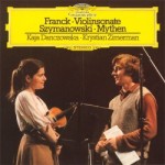 【CD】ダンチョフスカ　ツィメルマン(vn/p)/フランク:ヴァイオリン・ソナタ　シマノフスキ:神話